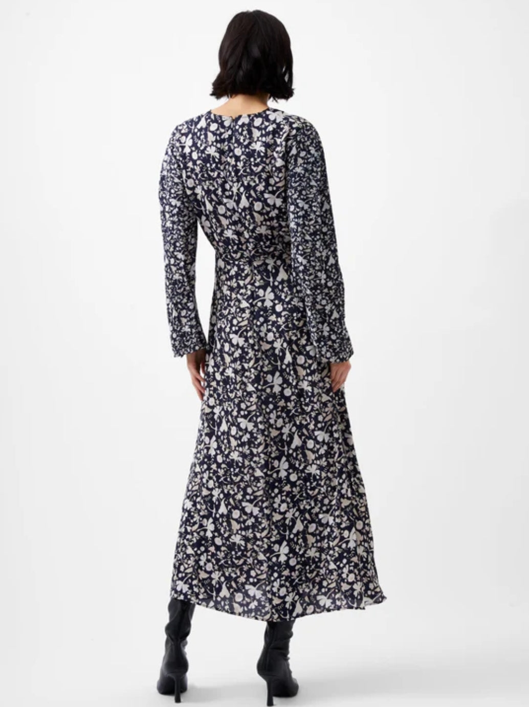 Drape Midi Dress