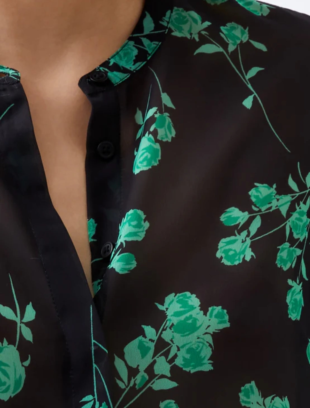 Floral Long Sleeve Shirt