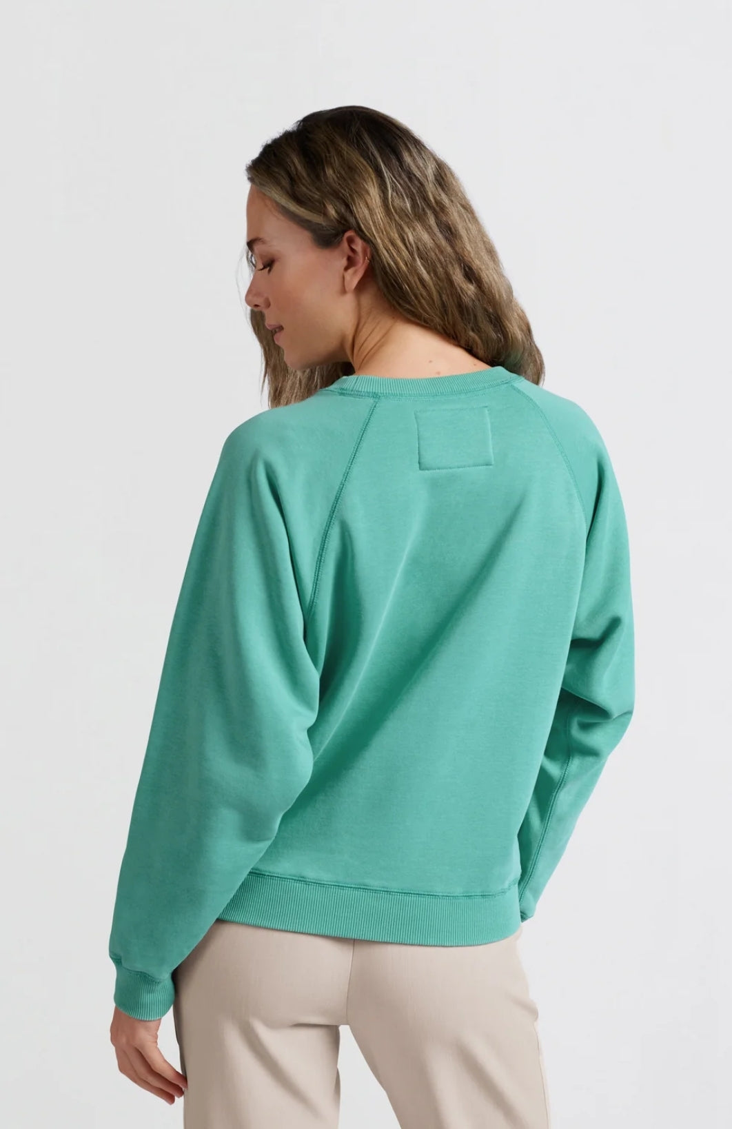 Sweatshirt with Raglan Sleeve
