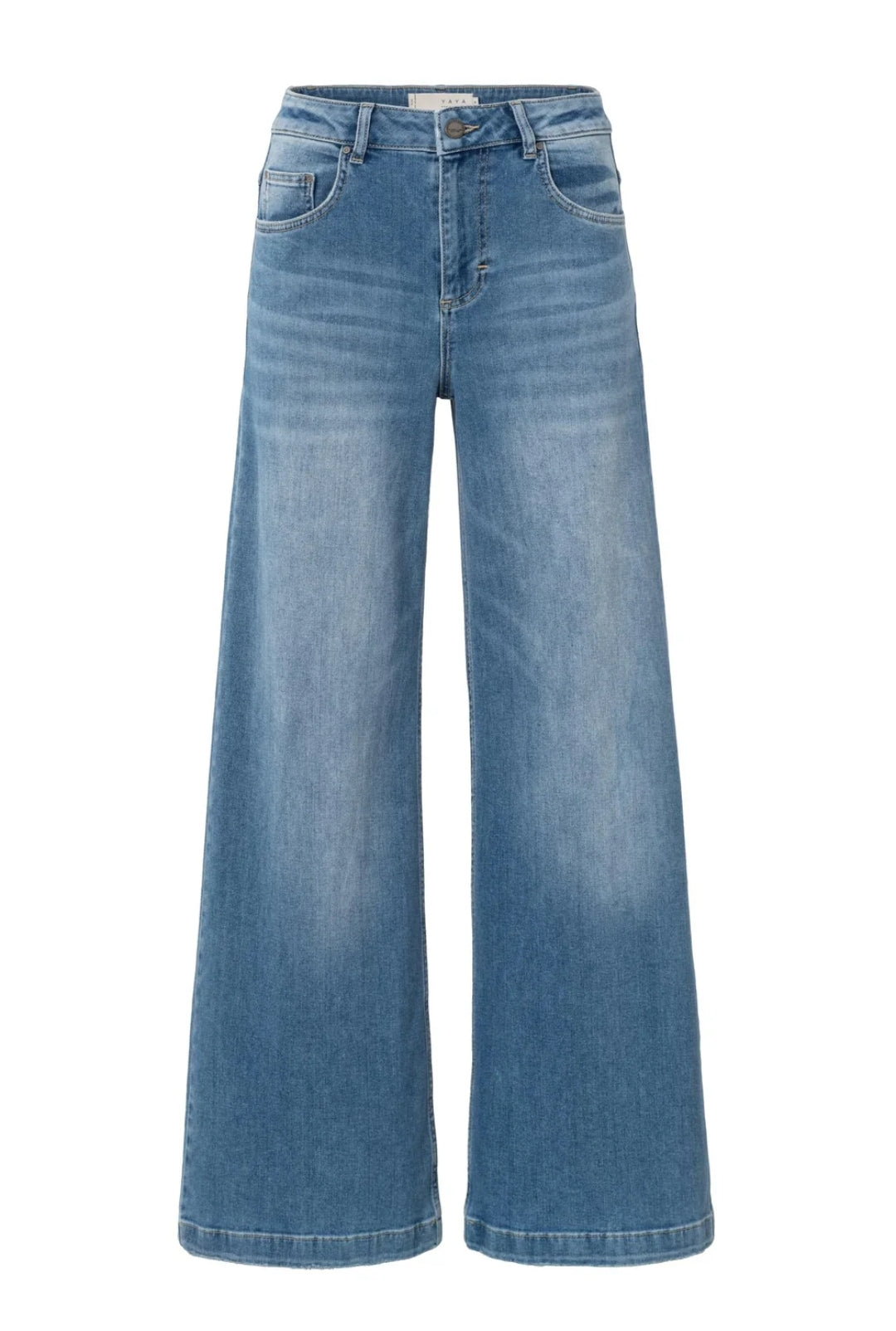 Denim Jean with extra wide leg and high waist