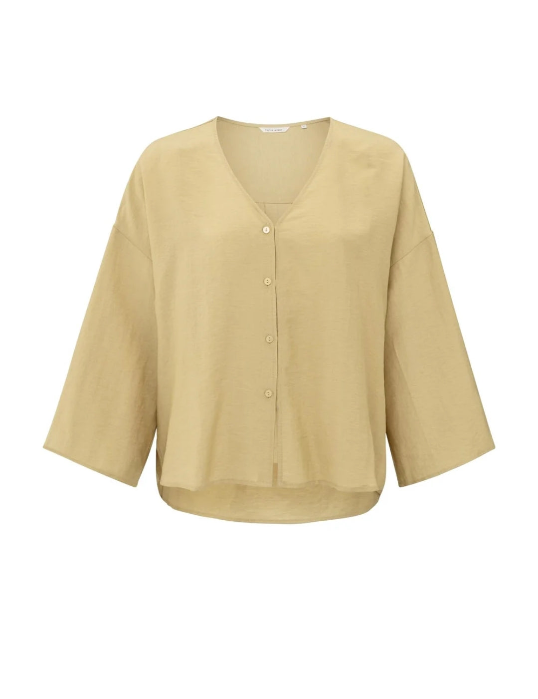 V-Neck Blouse with Loose Fit