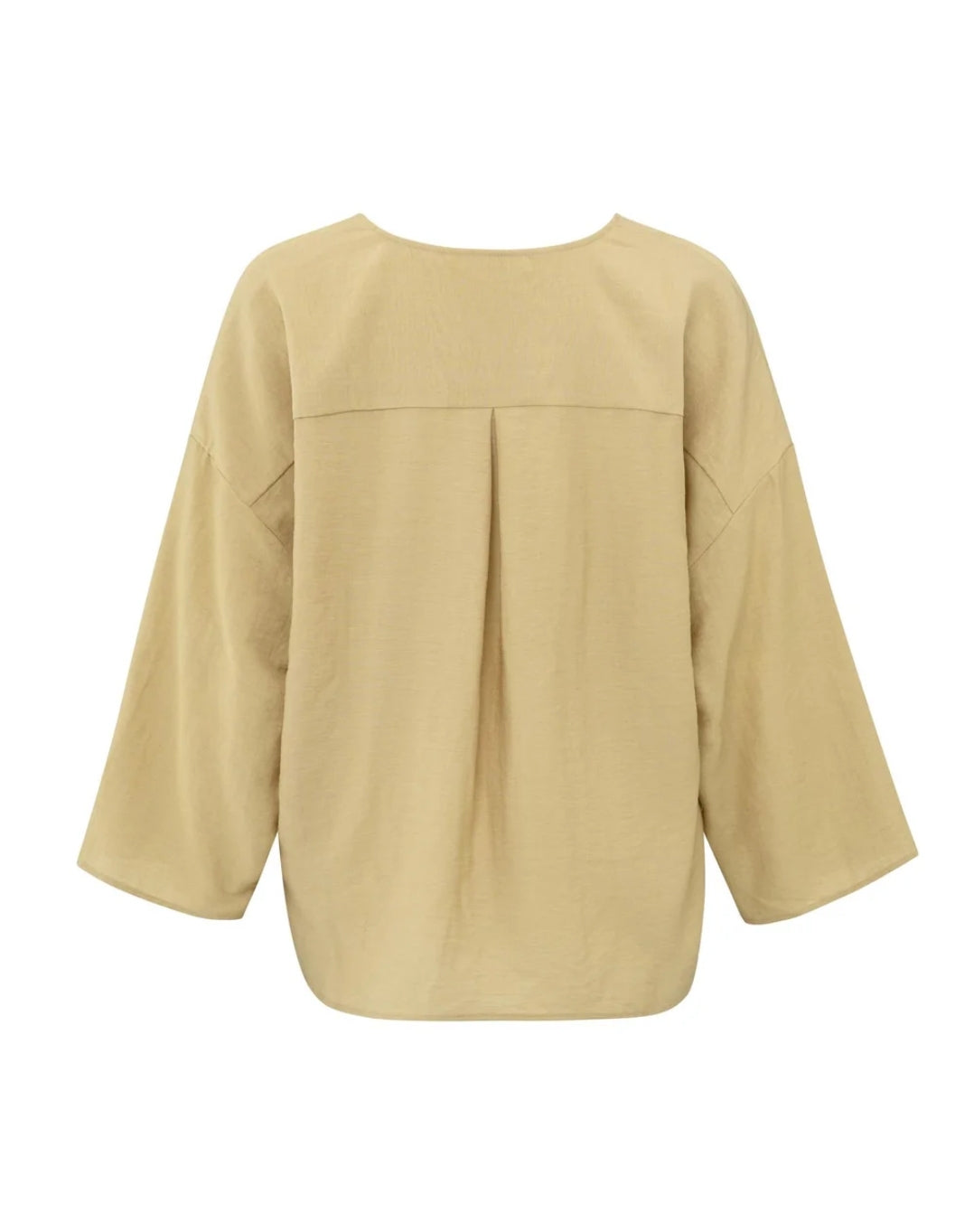 V-Neck Blouse with Loose Fit