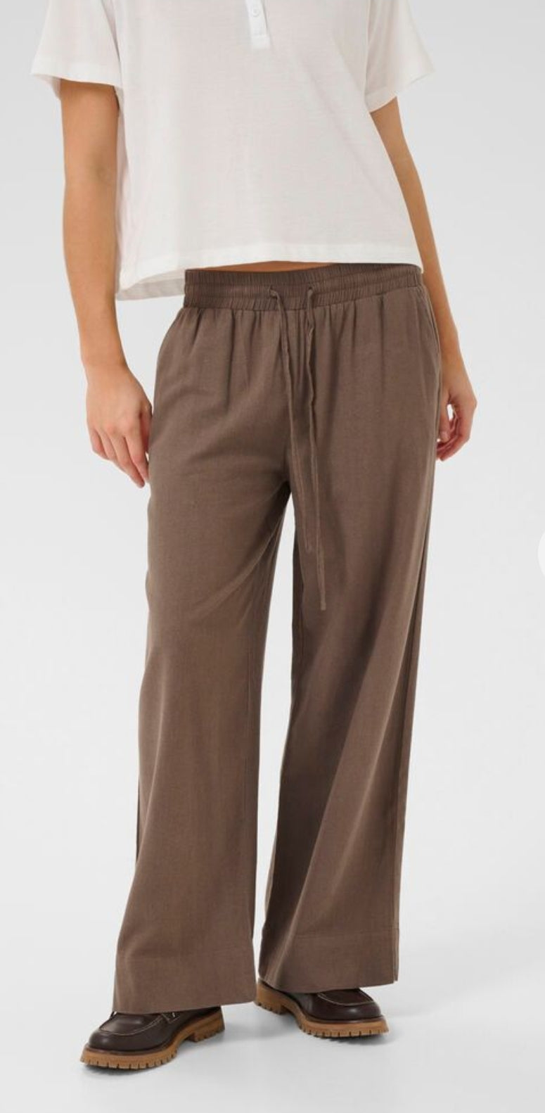 Dias Linen Mix Trouser