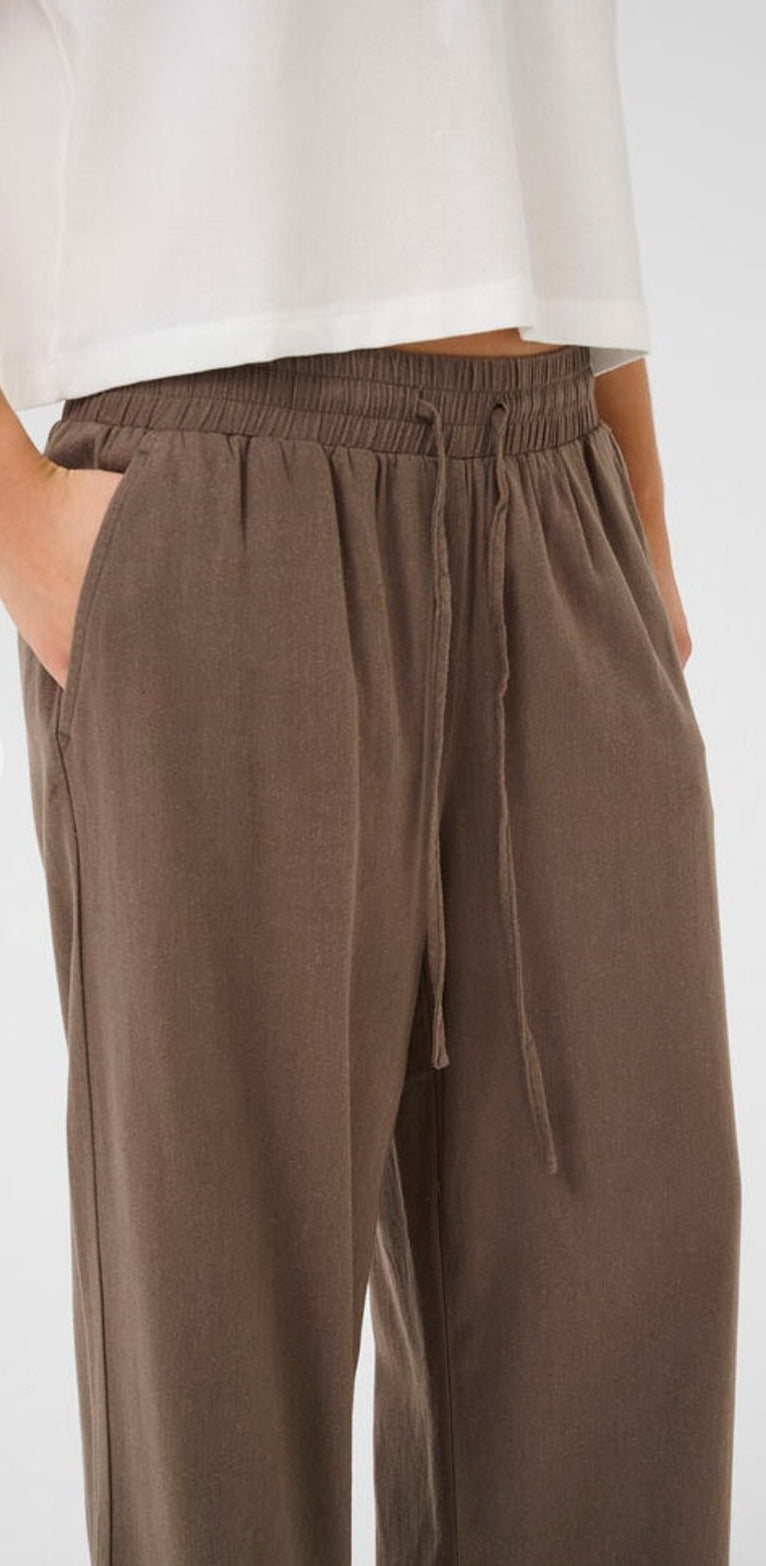Dias Linen Mix Trouser