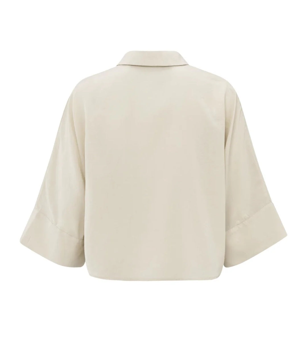 Blouse with Wide Sleeves