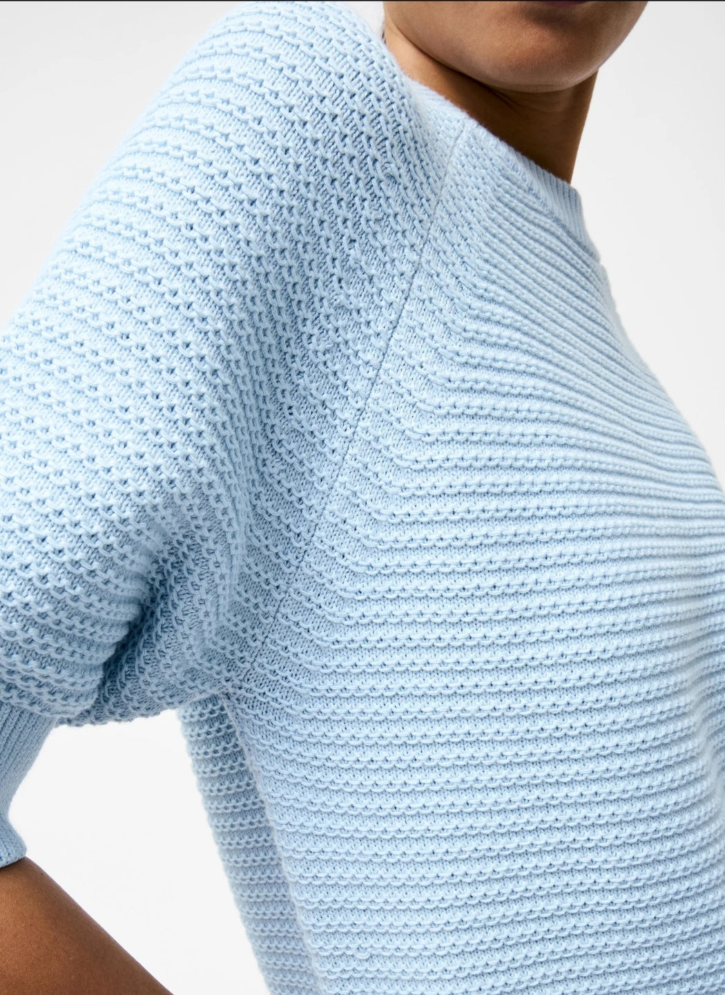 Lily Cotton Sort Sleeve Jumper