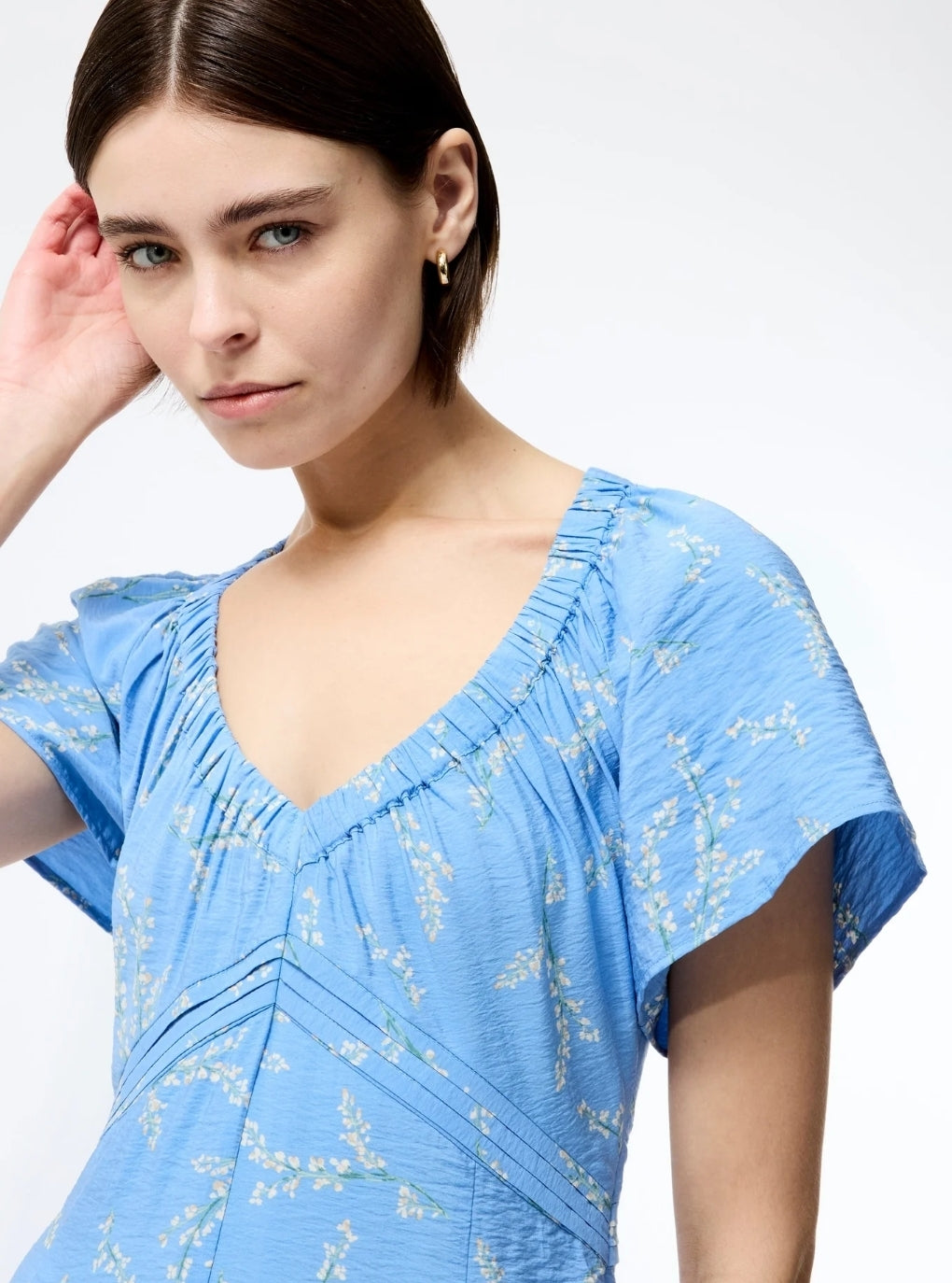 Daniellla Drape Midi Dress