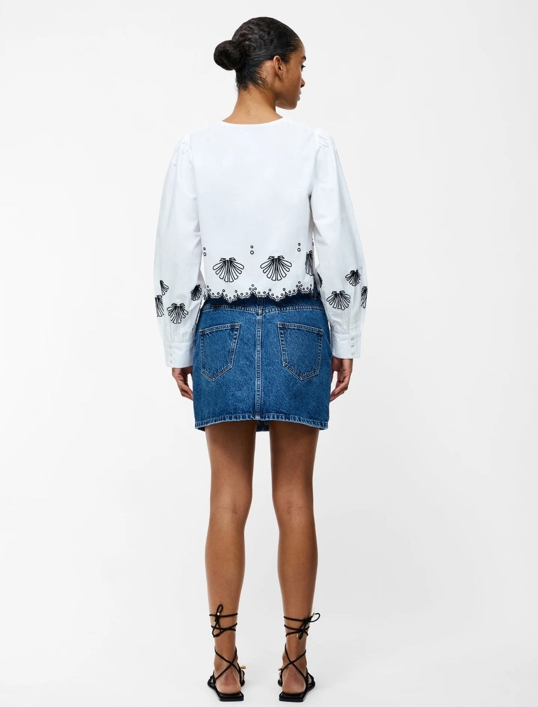 Cambria Cotton Embroidered Shirt