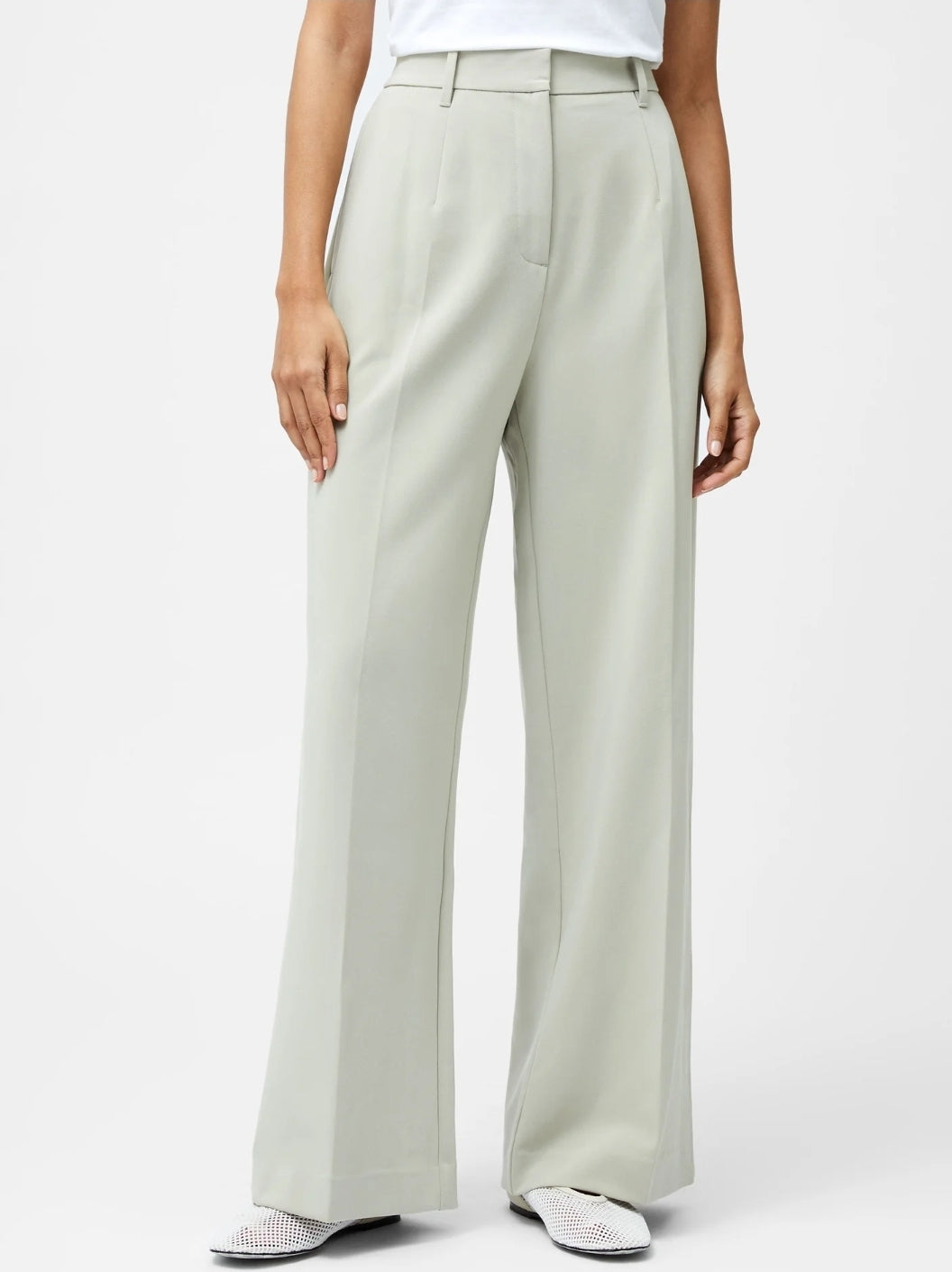 Angie Tailored Wide Leg Trouser