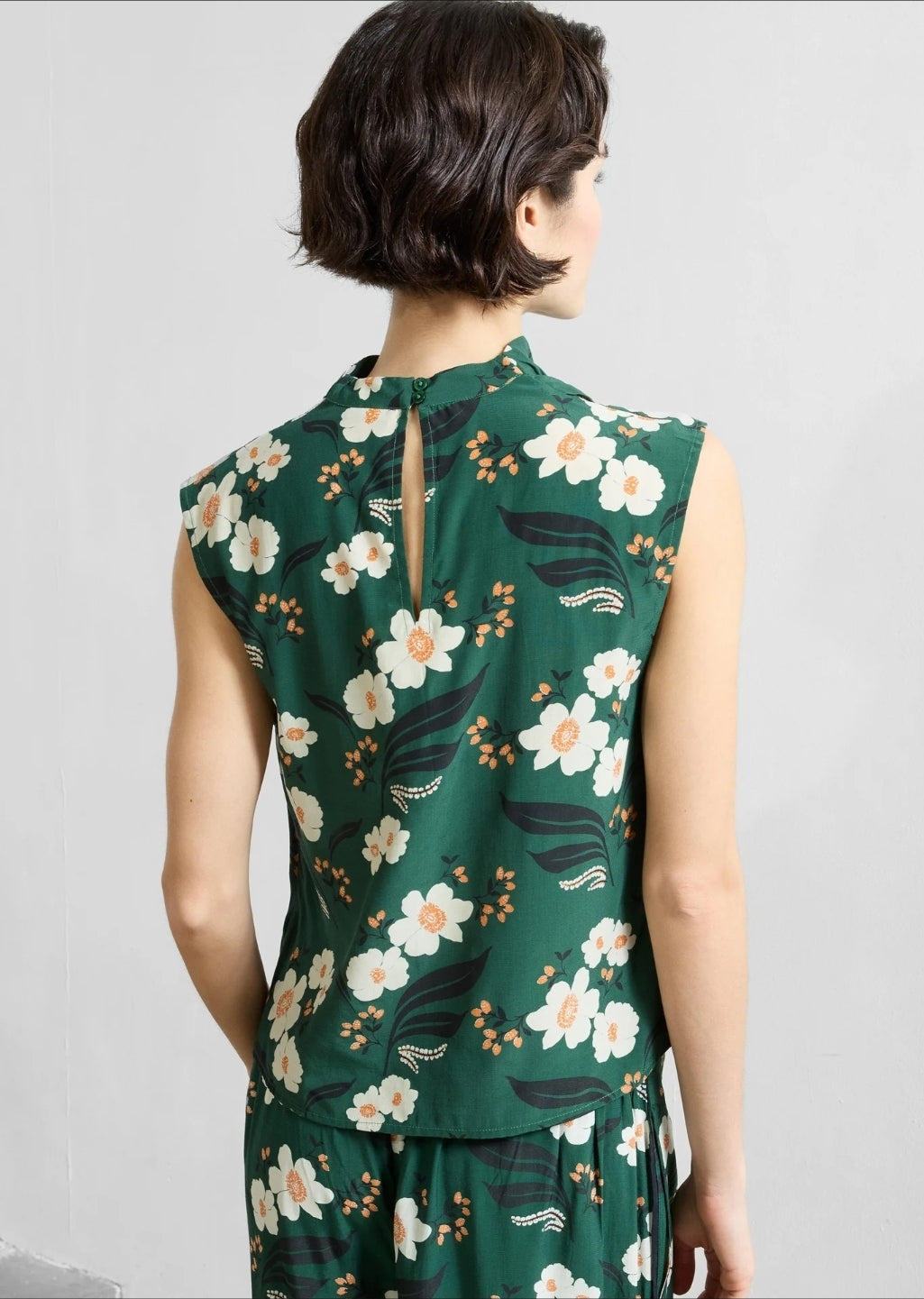 Rhian Draped Sleeveless Top