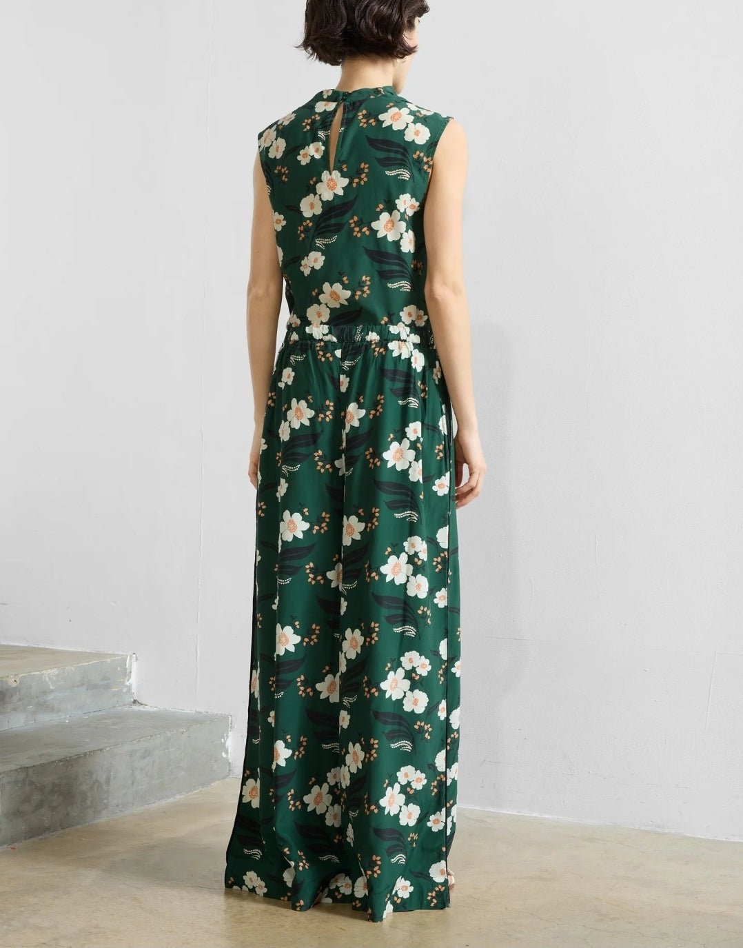 Rhian Printed Wide Leg Trouser