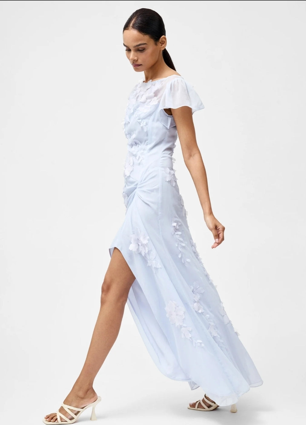 Arianna Chiffon Georgette Maxi Dress