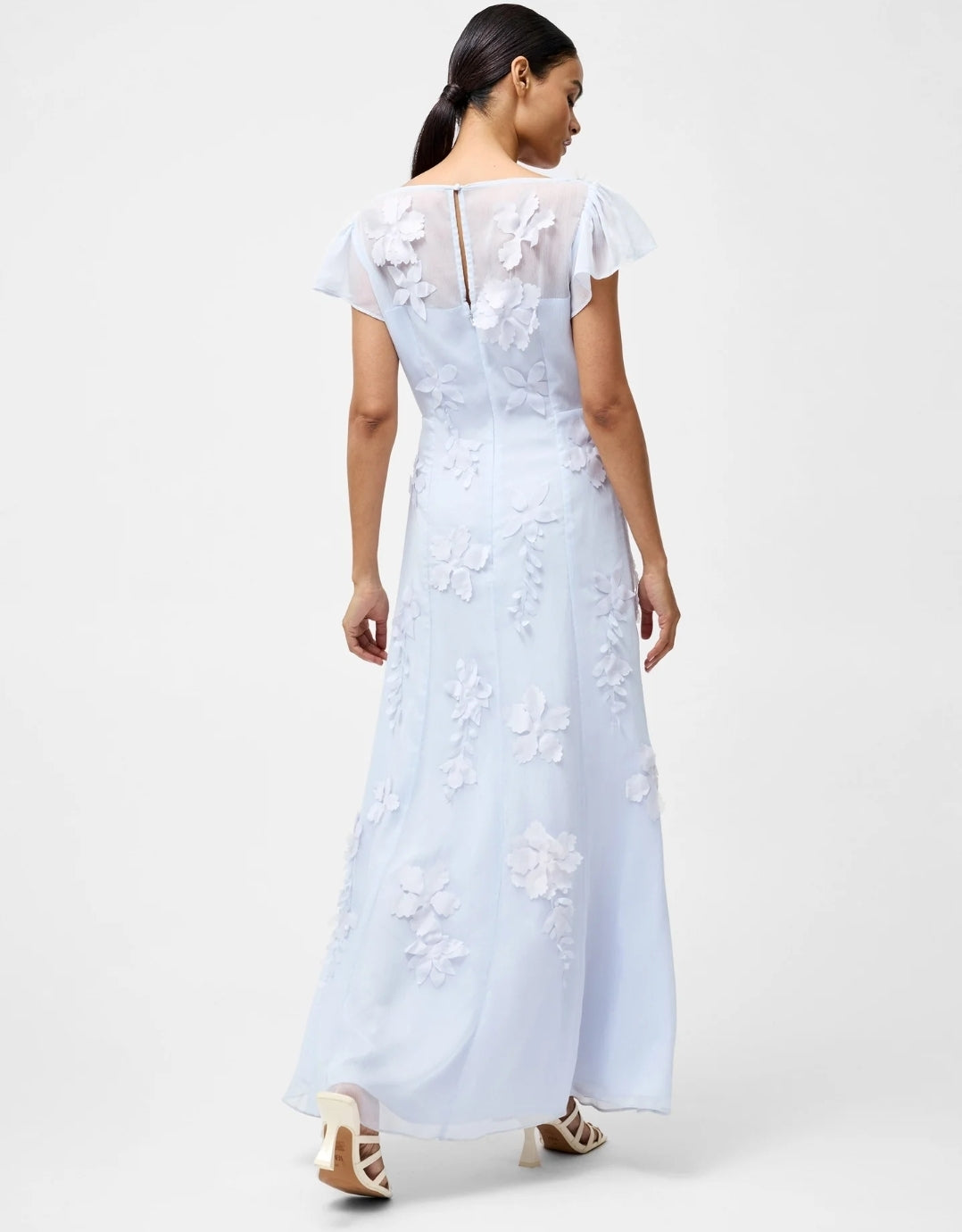 Arianna Chiffon Georgette Maxi Dress
