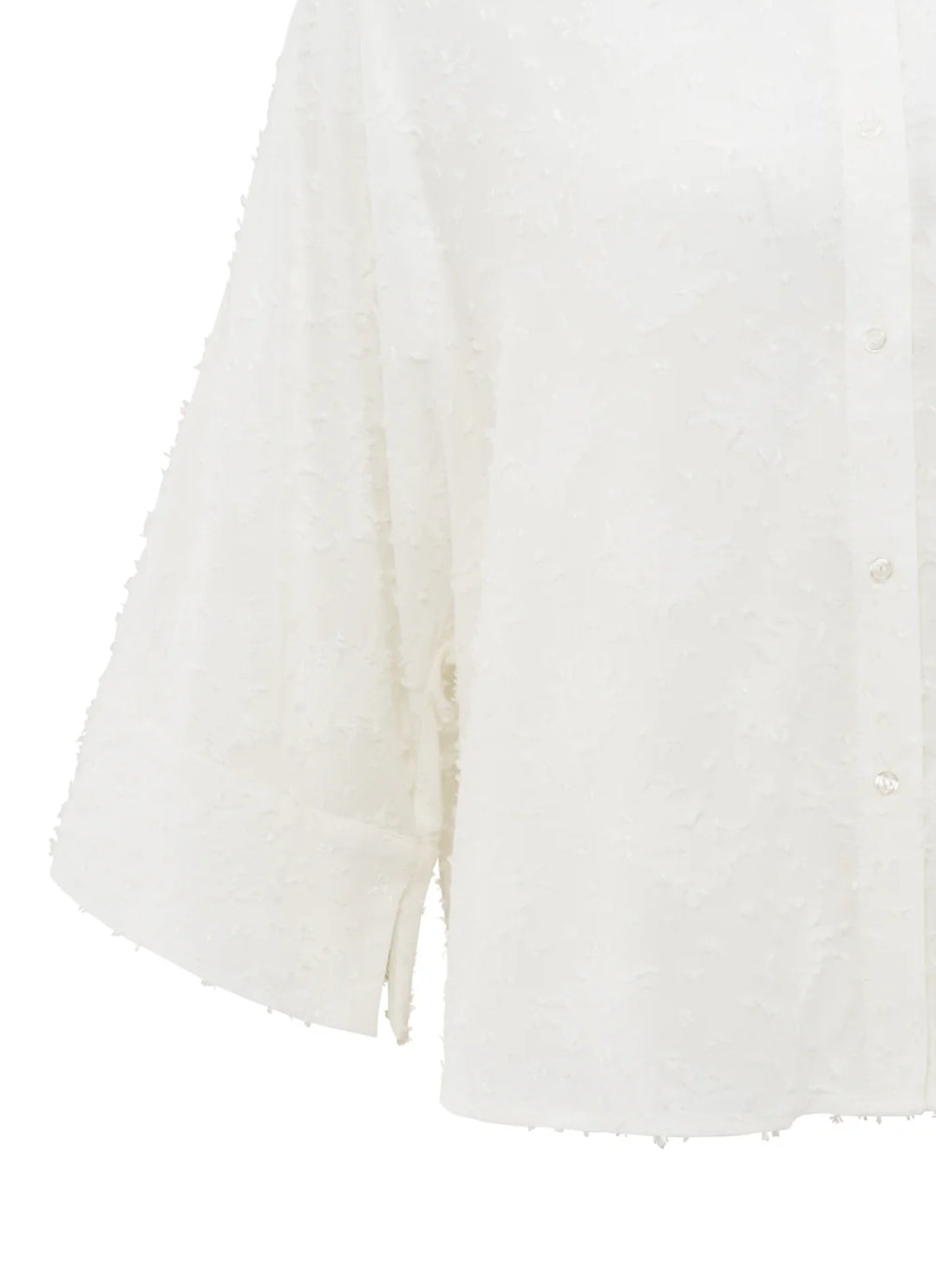 Blouse with Jacquard Detail