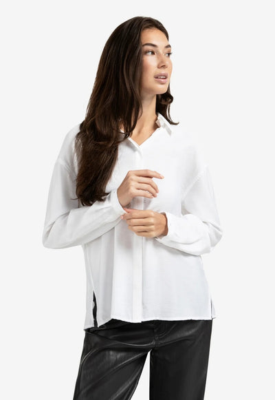 Blouse with Removable collar and cuffs