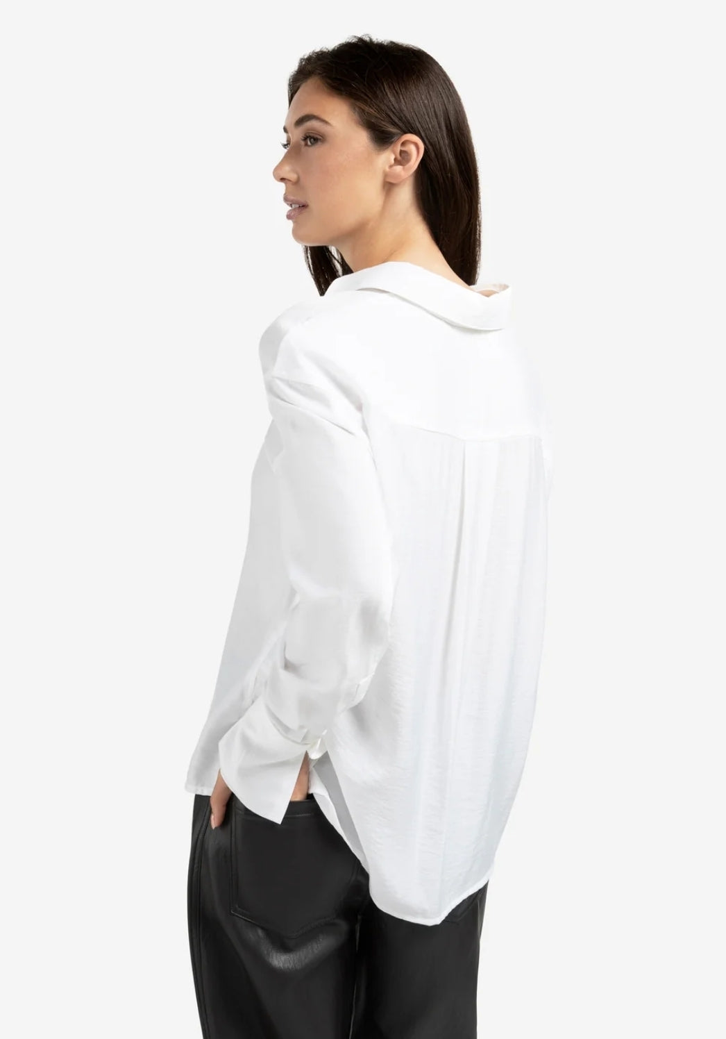 Blouse with Removable collar and cuffs