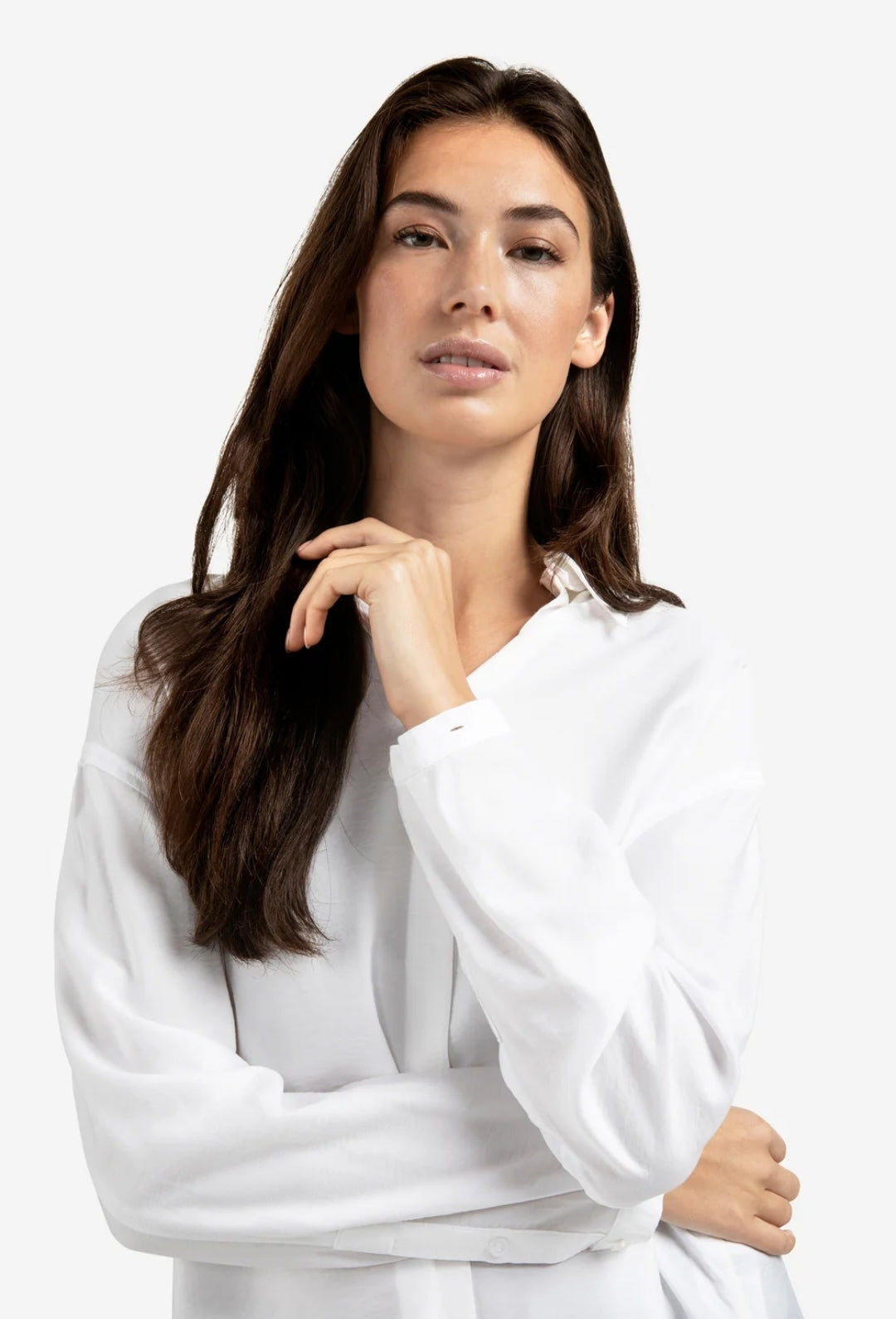 Blouse with Removable collar and cuffs