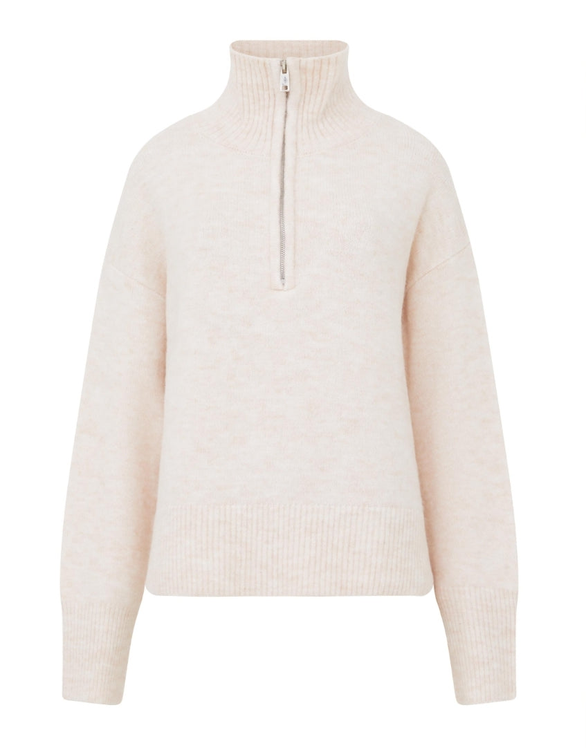 Half Zip Soft Jumper