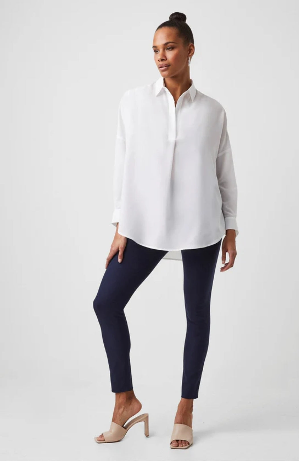 Long Sleeve Pop-Over Shirt