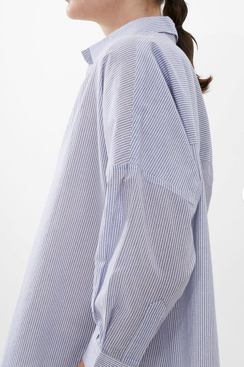 Pin Stripe Cotton Shirt