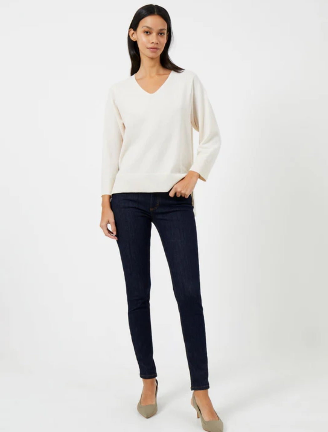 V-Neck Soft Touch Jumper