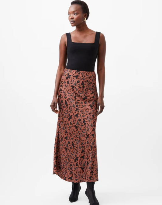 Jeanie Satin Maxi Skirt