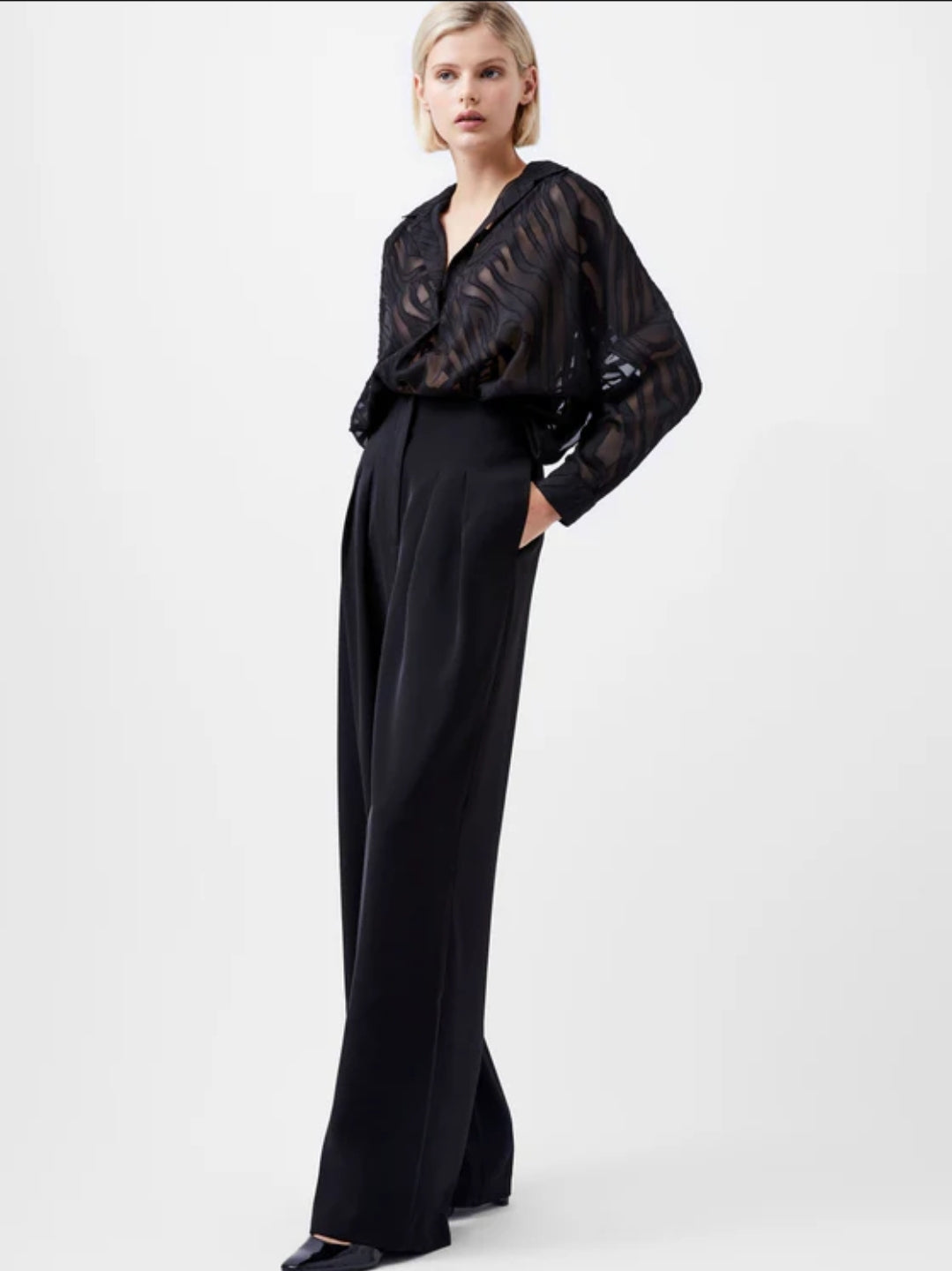 Harrie Wide Leg Tailored Trouser