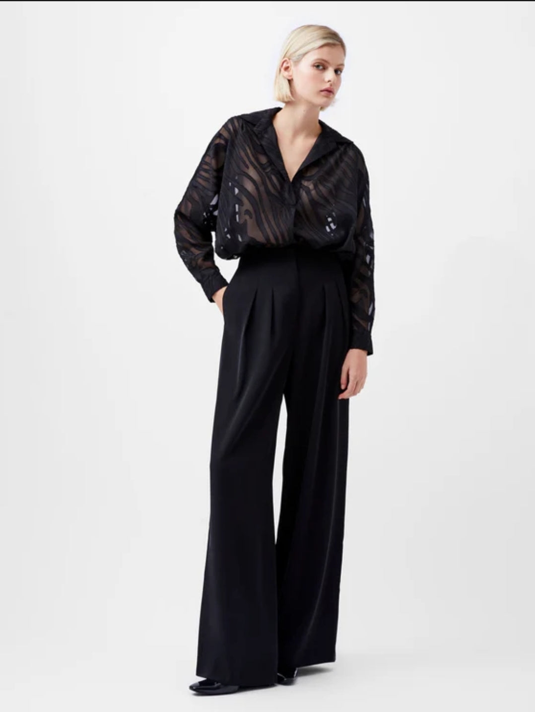 Harrie Wide Leg Tailored Trouser