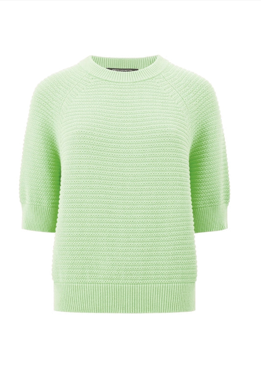 Lily Cotton Short Sleeve Jumper