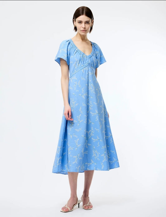 Daniellla Drape Midi Dress