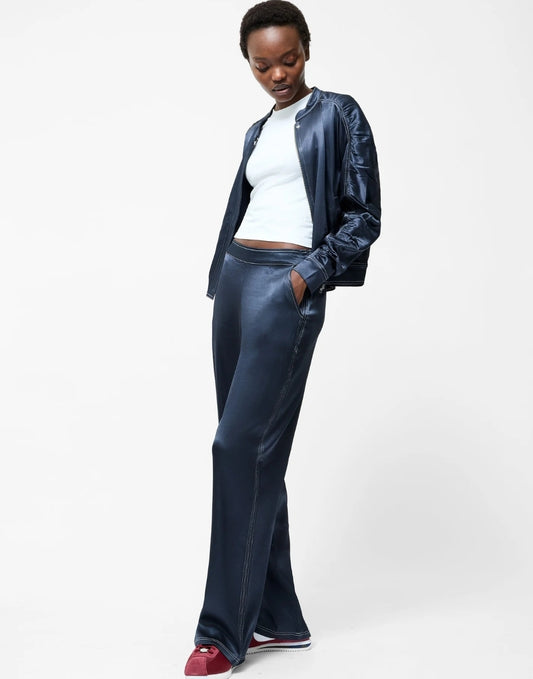 Akita Satin Wide Leg Trouser