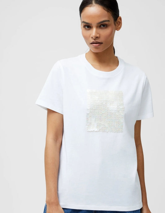 Sequin Short Sleeve T-Shirt
